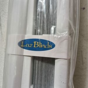 LazBlinds Cordless No Tools-No Drill 1″ Aluminum Horizontal Mini Blinds Shades